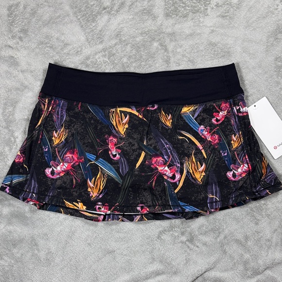 NWT Lululemon Pace Rival MR Skirt, size 10 - Picture 1 of 7